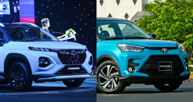 Suzuki Fronx bản tiêu chuẩn đối đầu Toyota Raize: 'Tân binh' có đủ sức thách thức 'cựu binh'?